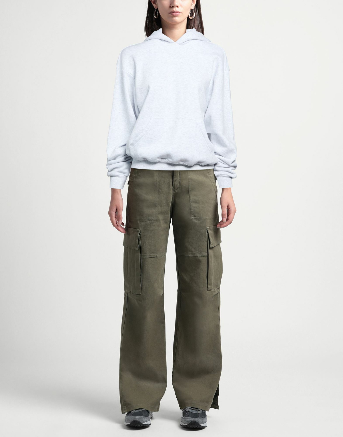 Skims Womens Sweatshirt Light in Grey