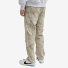 Men's AAPE College Jacquard Camo Pants in Beige (Grey)