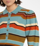 Ulla Johnson Chesca striped wool and cashmere sweater