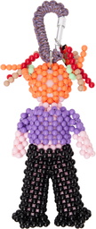 Chopova Lowena Multicolor Laura Doll Bag Charm Keychain