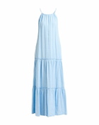 Peserico Womens Maxi dress in Sky blue