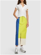 SIMON MILLER - Simi Stretch Cotton Midi Skirt
