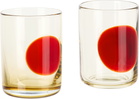 The Conran Shop Yellow & Red Dot Tumbler Set