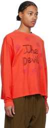 Glass Cypress Red 'Devil' Sweatshirt