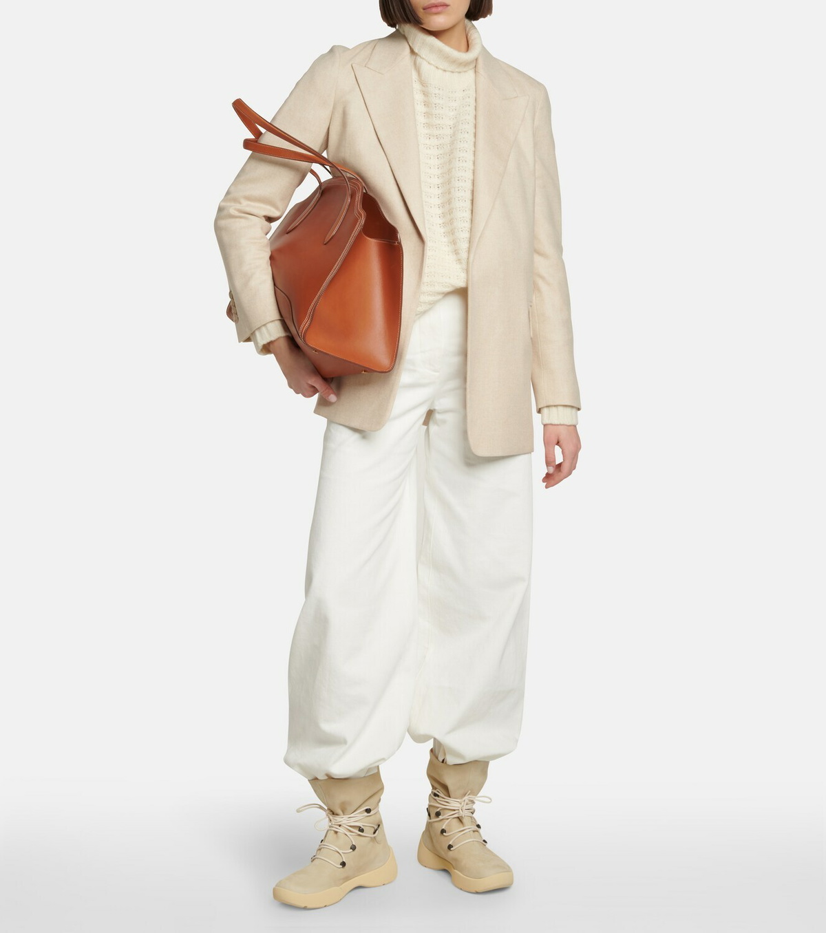 LORO PIANA 26S JACKET AND WIDE LEG PANTS SET 791