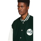 Levis Green Baggy Silver Tab Bomber Jacket