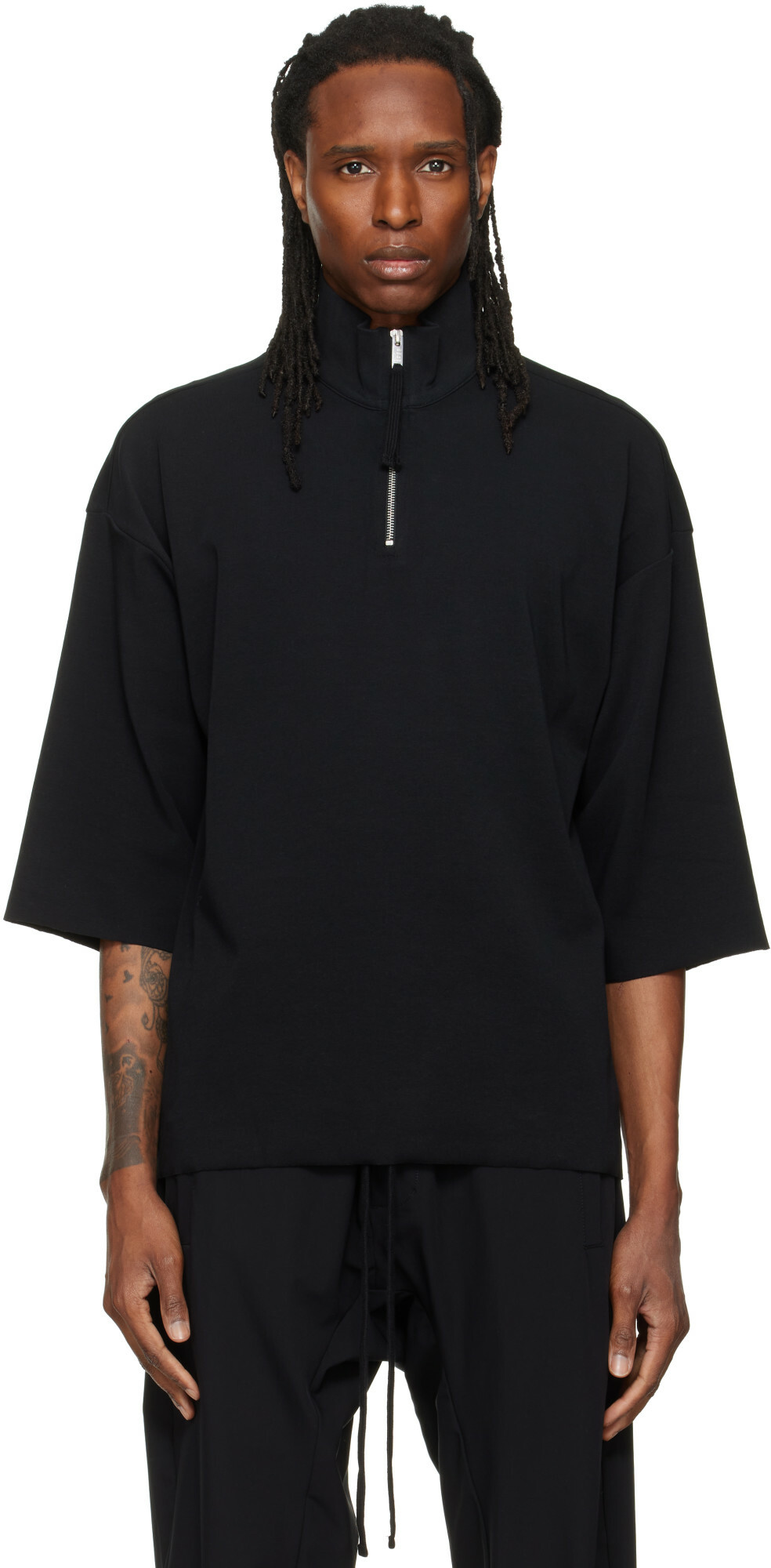 thom/krom Black S 196 Sweatshirt