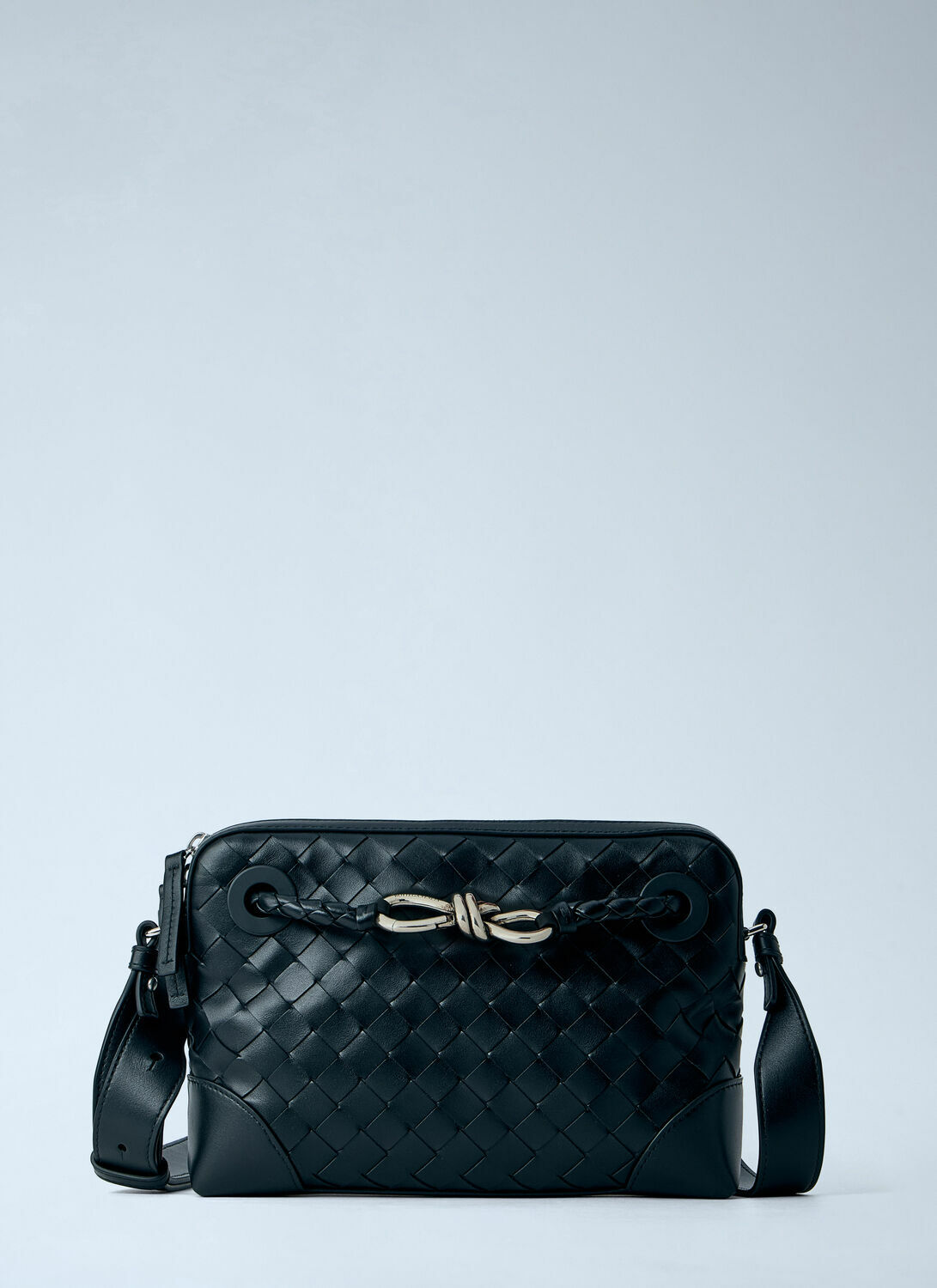 Bottega Veneta Andiamo Zipped Messenger Bag