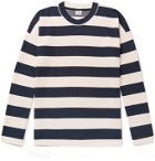NN07 - Benja 3462 Striped Piqué T-Shirt - Blue