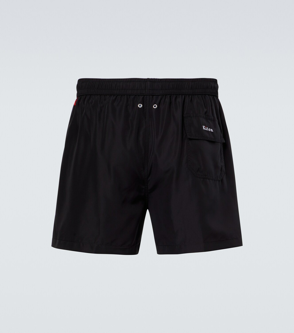 Kiton Logo swim trunks