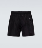 Kiton Logo swim trunks
