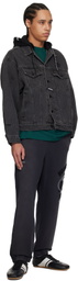 AAPE by A Bathing Ape Gray 'AAPE' Main Sweatpants