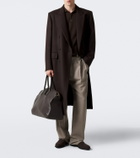 Borsalino Weekend leather duffel bag