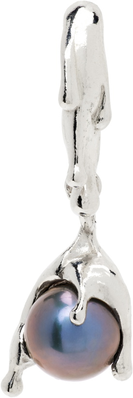 Photo: Alan Crocetti Nano Pearl Melt Single Earring