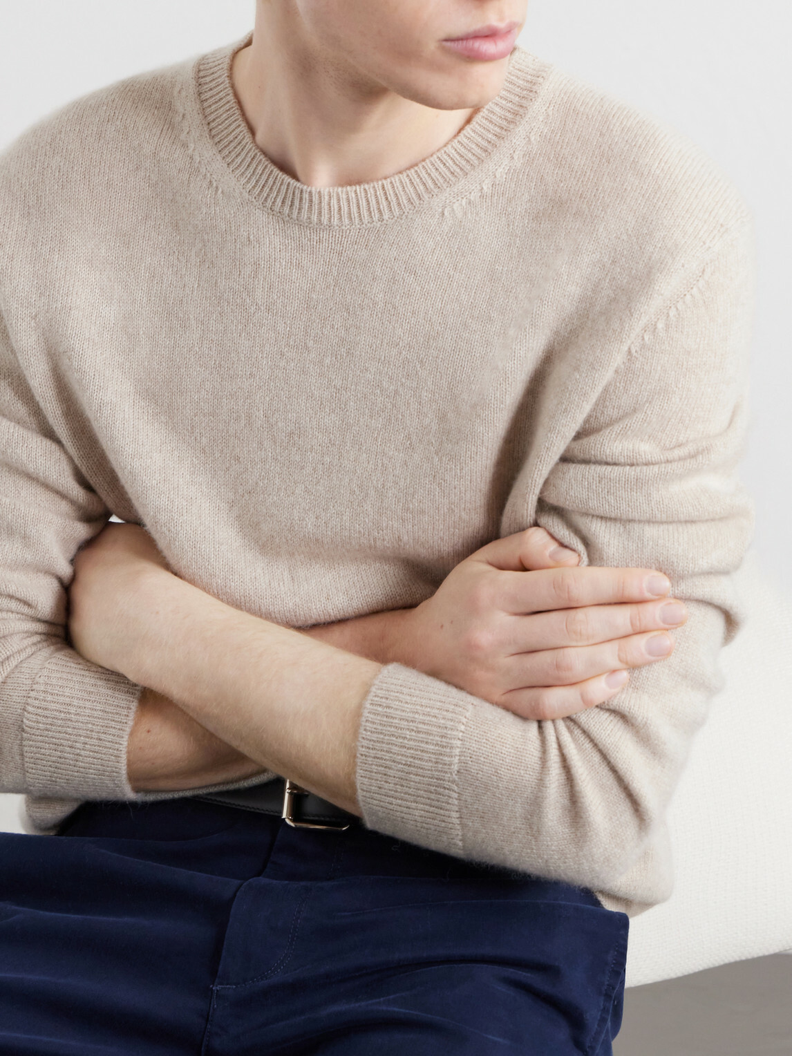 Massimo Alba - Ares Cashmere and Alpaca-Blend Sweater - Neutrals