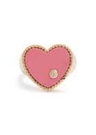 Yvonne Leon Chevalière Coeur 9kt Gold Ring