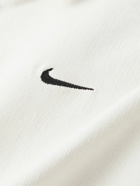 Nike - Life Logo-Embroidered Cotton-Blend Corduroy Harrington Jacket - Neutrals