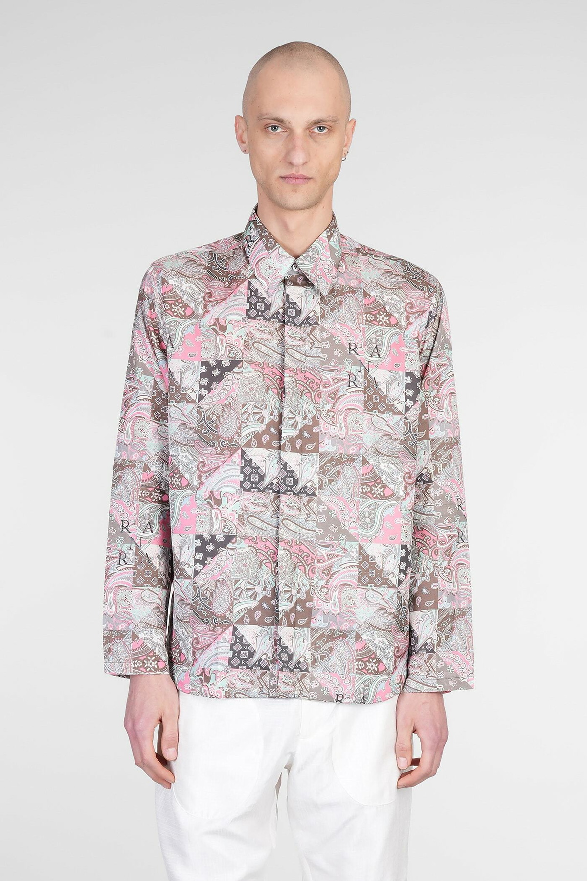 Ranra Maker Shirt In Multicolor Viscose