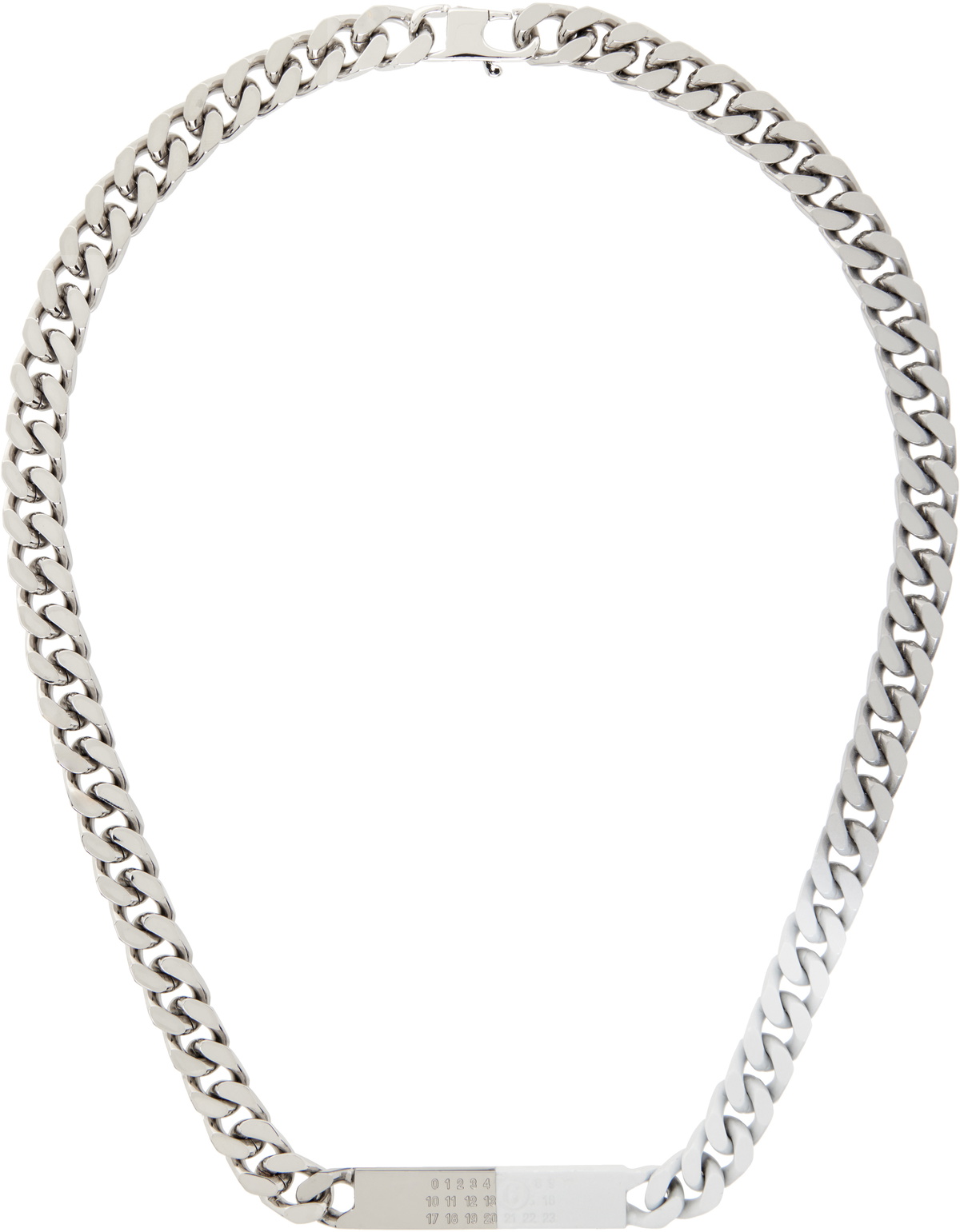 MM6 Maison Margiela Women's Chain Bracelet Silver