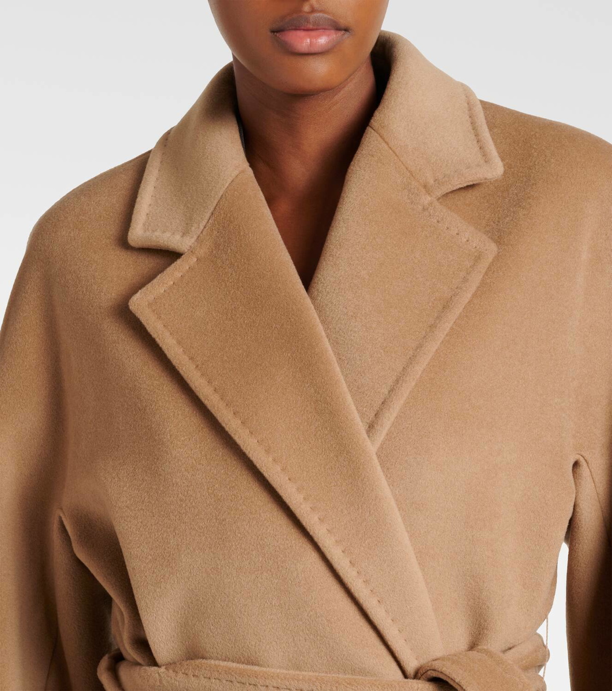 コート MAX MARA Camel Wool Locri Coat Max Mara Locri Wool & Cashmere Belted Coat | Nordstrom
