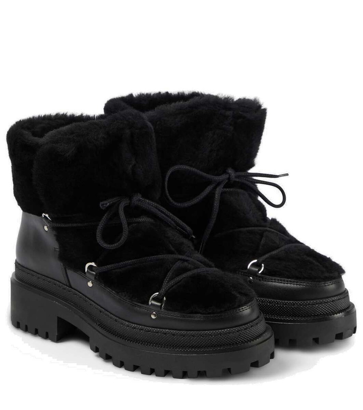 Photo: Yves Salomon Shearling ankle boots