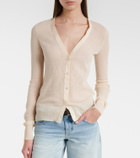 Victoria Beckham Cotton-blend cardigan