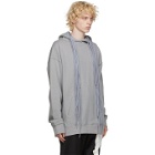 Post Archive Faction PAF Grey 3.1 Left Hoodie