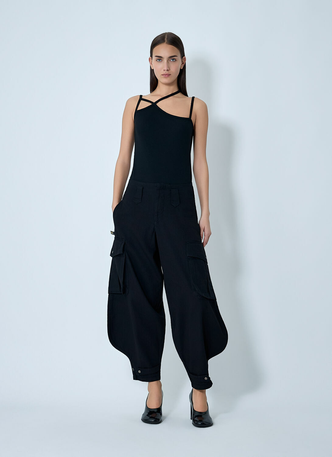 Yohji Yamamoto String Detail Camisole