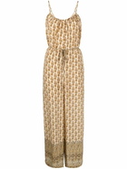 GOLDHAWK - Printed Silk Jumpsuit