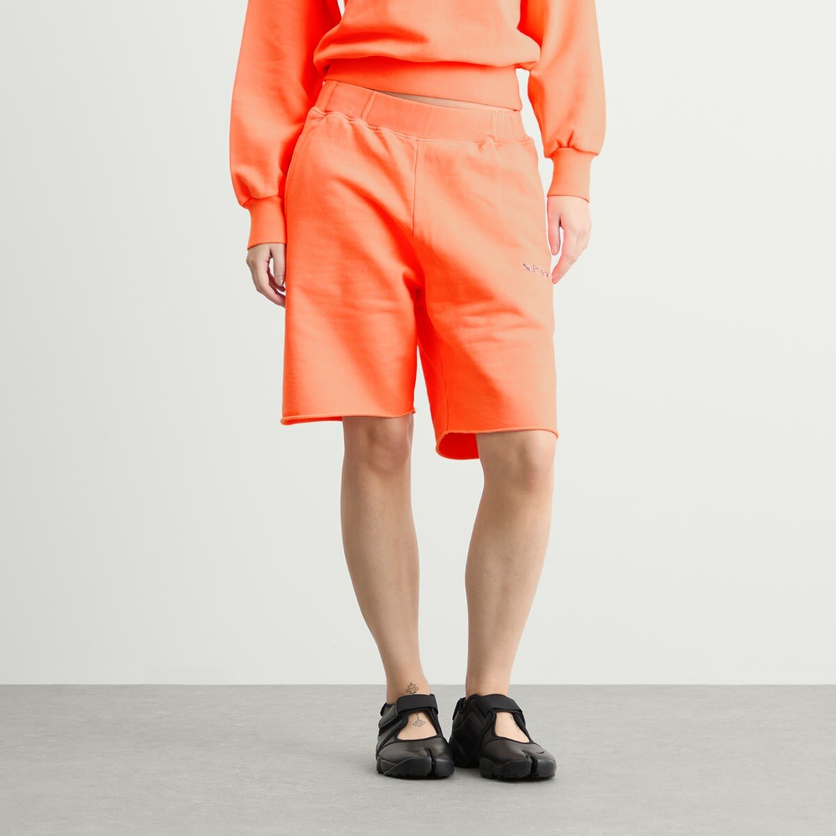 No Problemo Women's Mini Problemo Sweatshorts in Coral