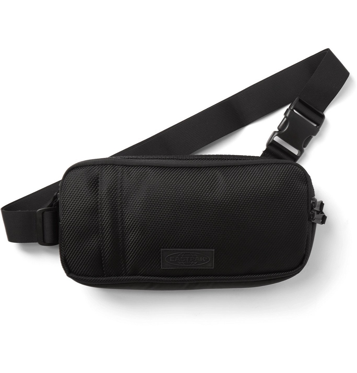 Photo: Eastpak - Logo-Appliquéd Canvas Belt Bag - Black