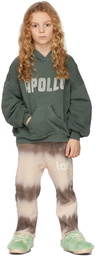 The Animals Observatory Kids Brown Logo Horse Lounge Pants