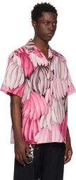 MSGM Pink Bananas Shirt