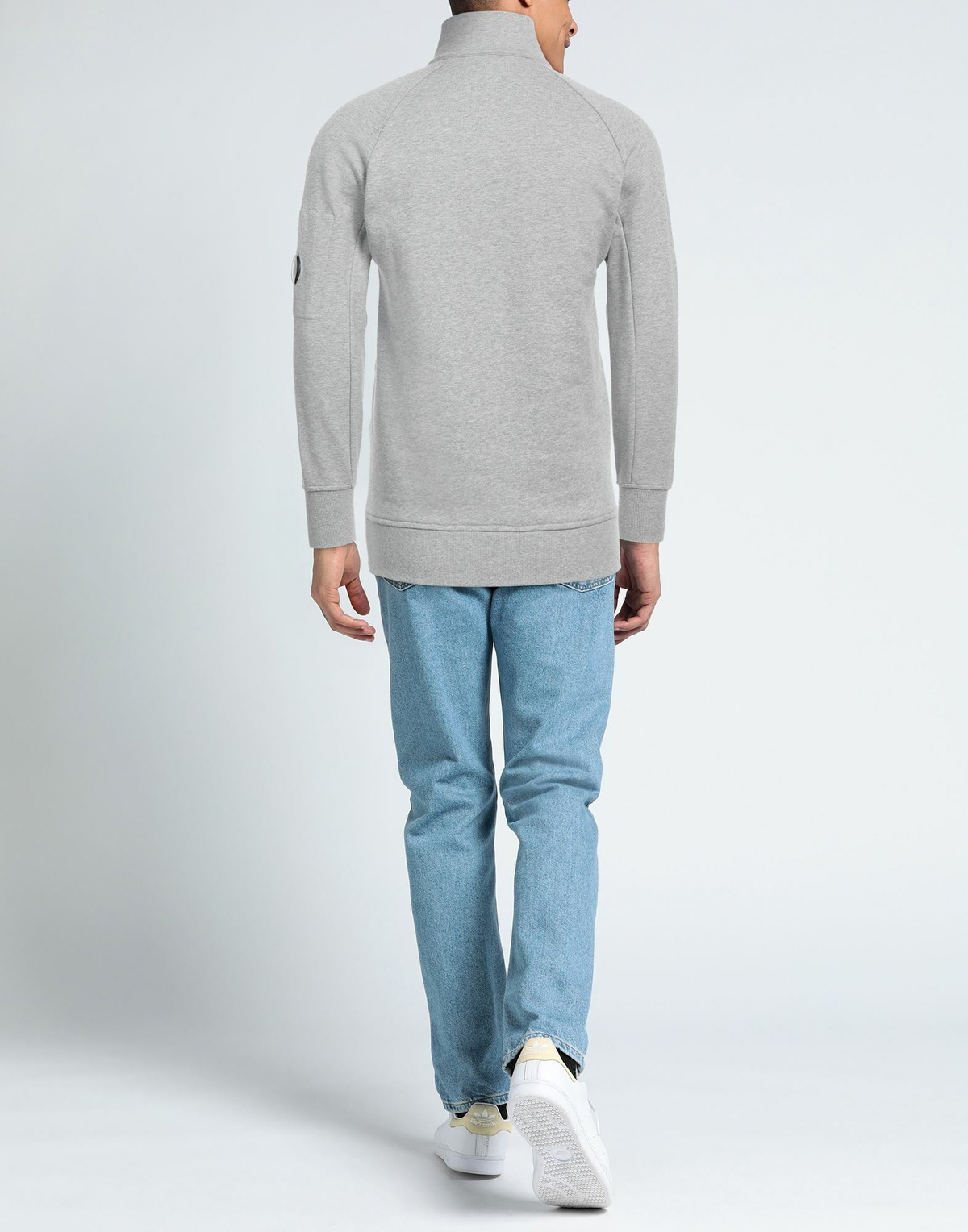 C. p. Company Mens Sweatshirt Light in Grey