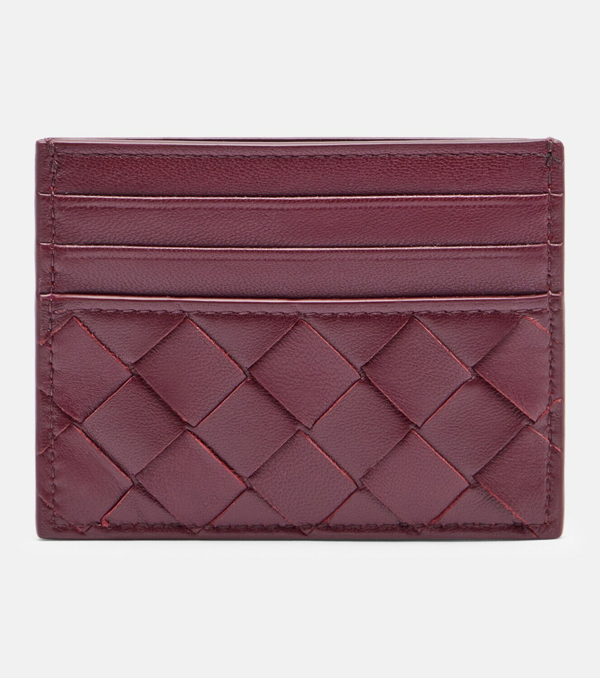 Bottega Veneta Intrecciato leather card holder
