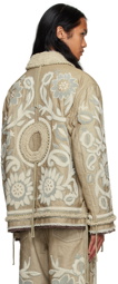 Craig Green Beige Tapestry Jacket