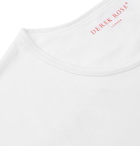 DEREK ROSE - Riley 1 Pima Cotton-Jersey T-Shirt - White