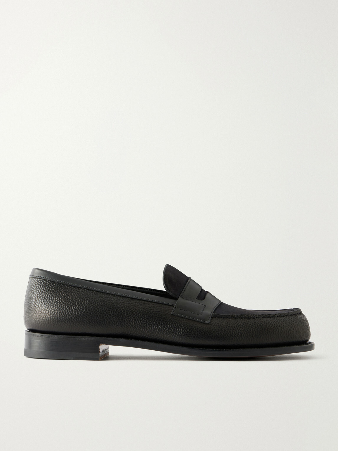 J.M. Weston - 180 Full-Grain Leather Loafers - Black