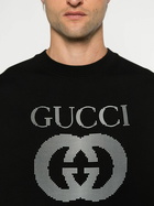 Gucci Rhinestone Logo Sweatshirt