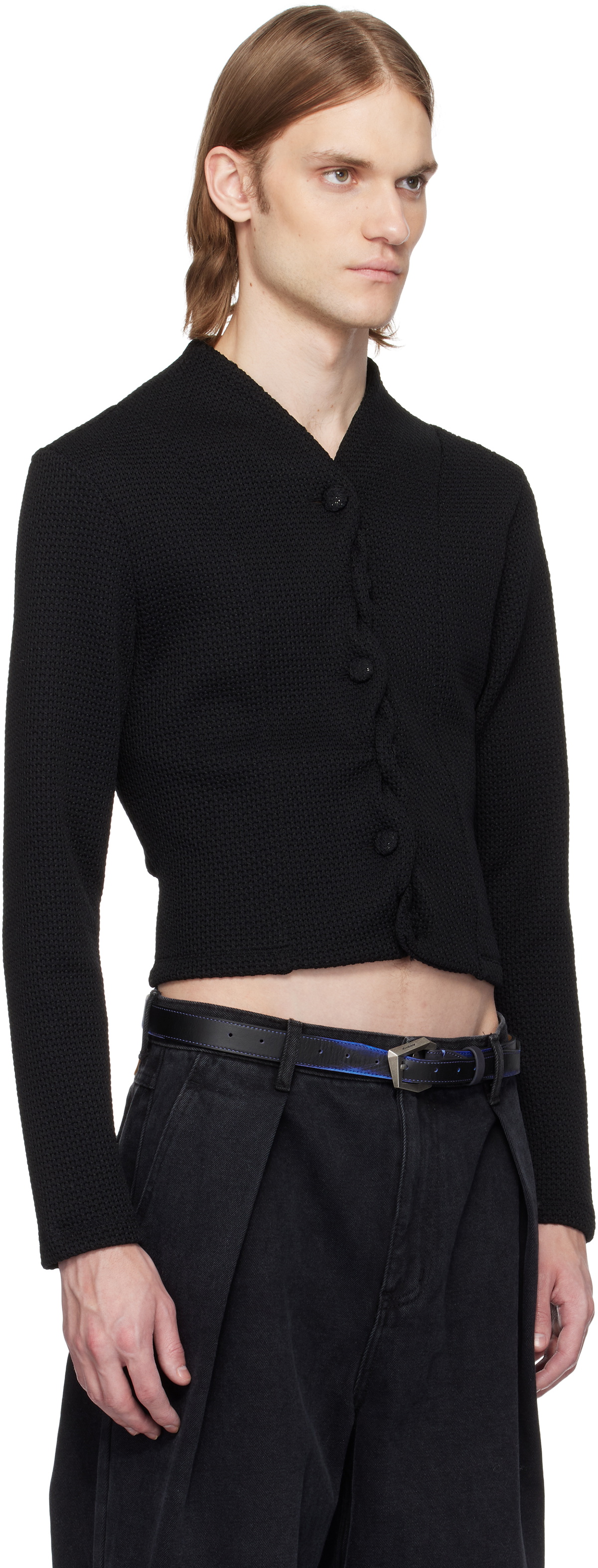 ADER error Black Product. 62 Cardigan