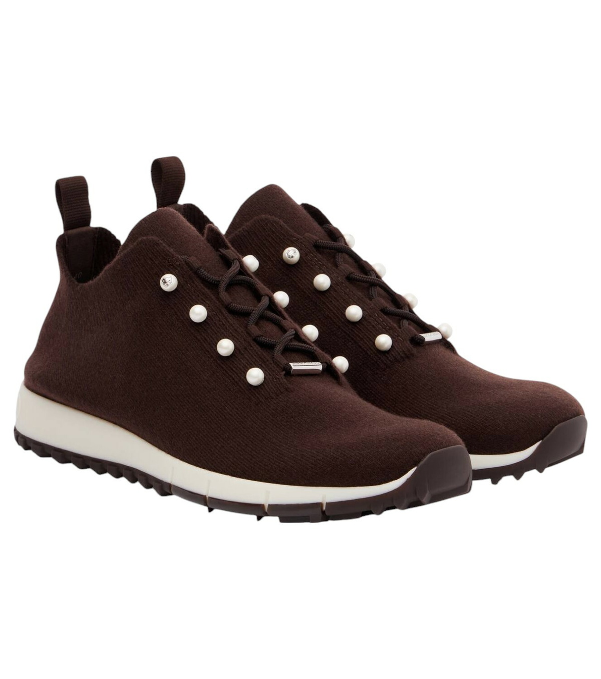 スニーカー JIMMY CHOO Woman Sneakers Brown VELESPZG CHOCOLATE Jimmy Choo Sneakers Brown – AUMI 4