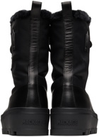 Mackage Black Shearling Hero Boots