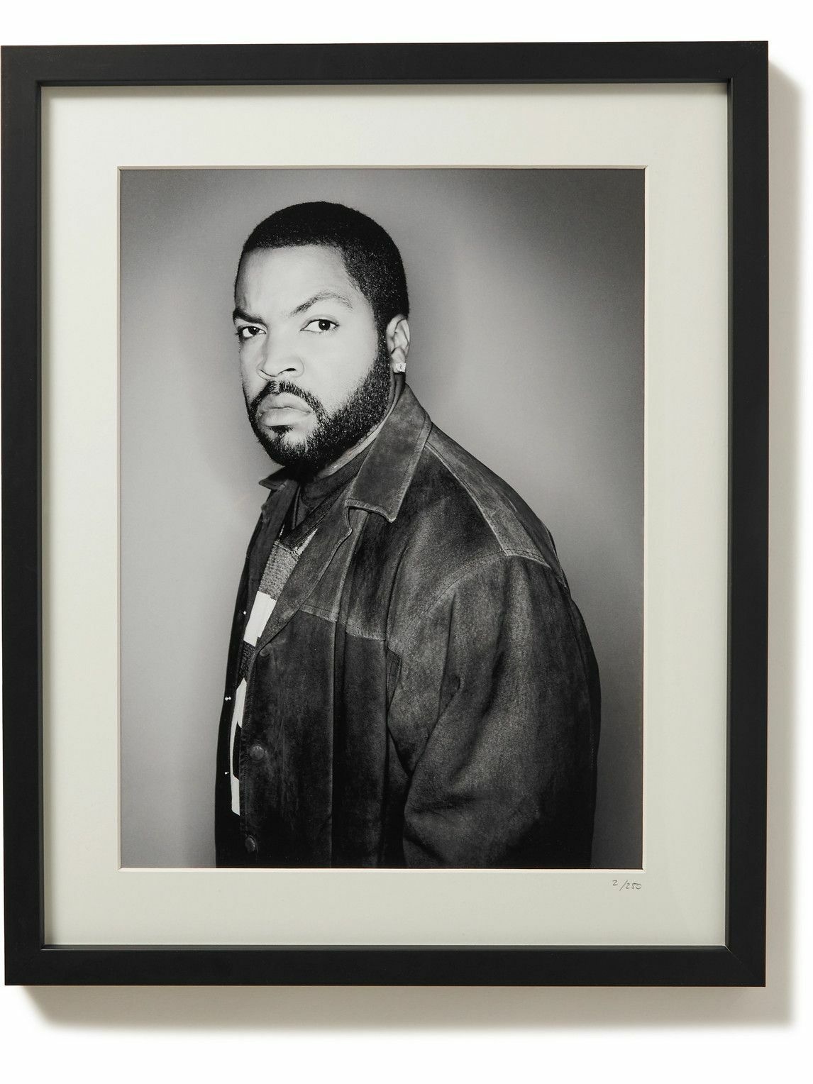 Photo: Sonic Editions - Framed 2001 Ice Cube Print, 16&quot; x 20&quot;