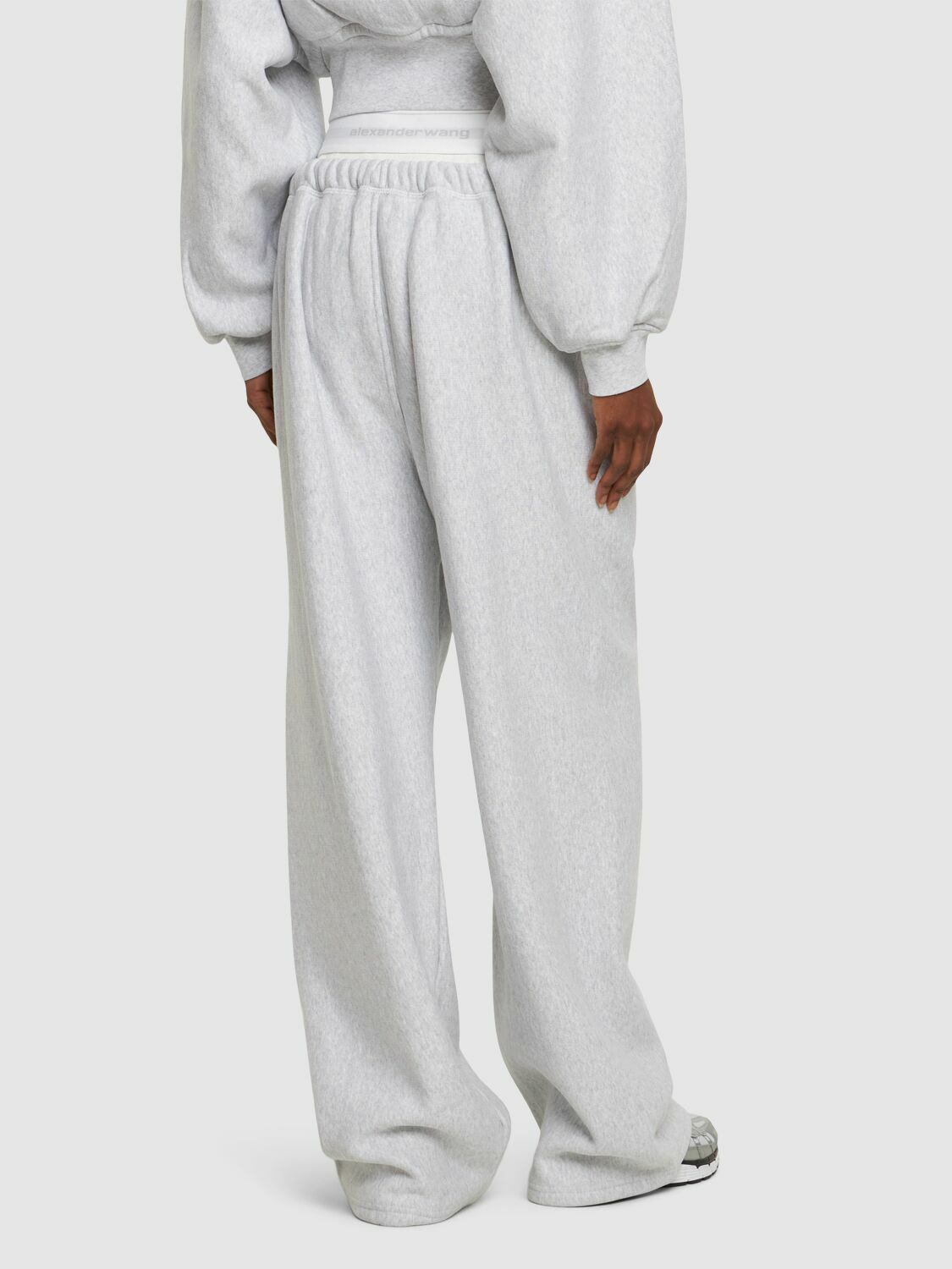 Wide leg Cotton sweatpants