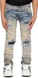 AMIRI Kids Blue MX1 Jeans