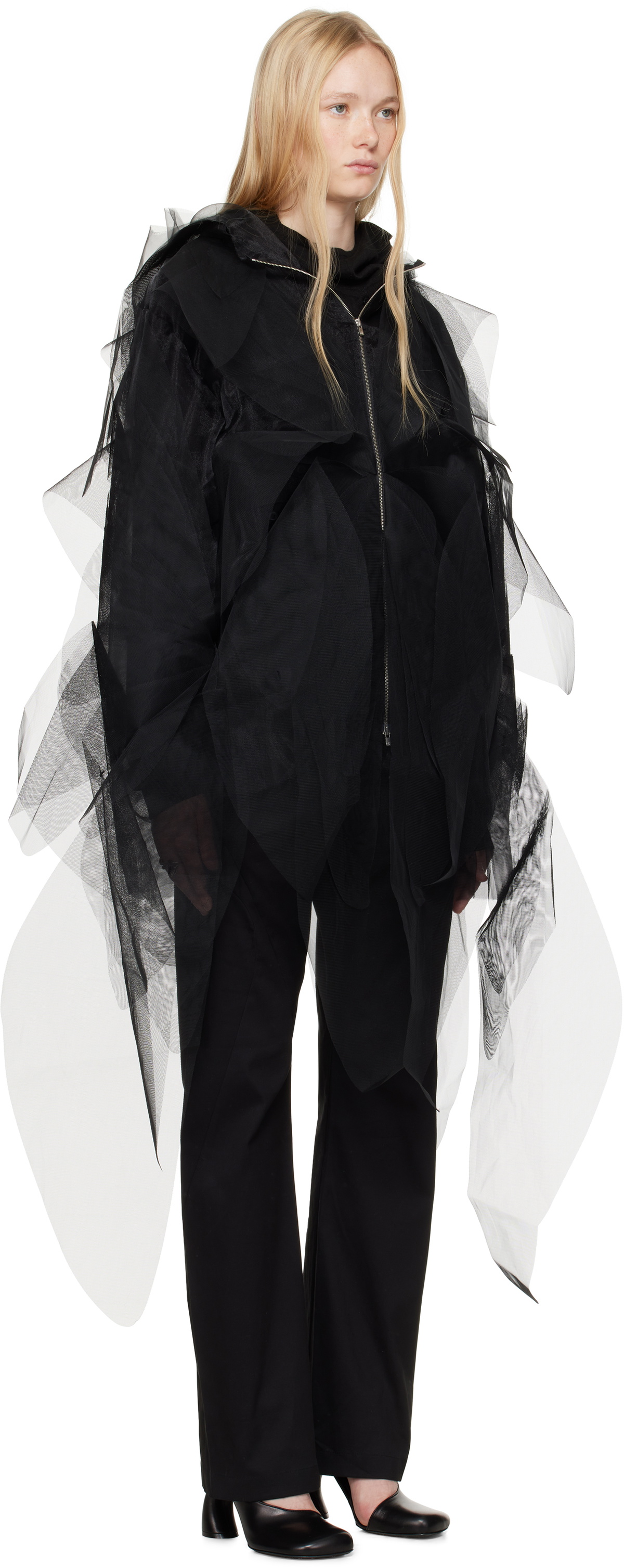 POST ARCHIVE FACTION (PAF) Black 8.0 Left Technical Jacket