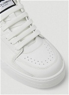 Logo Patch Sneakers in White