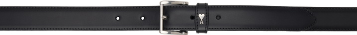 Photo: AMI Paris Black Leather Paris Paris Belt