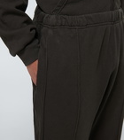 Les Tien - Paneled cotton sweatpants