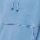 JW Anderson Men's JWA Embroidered Hoody in Light Blue